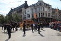 The coach of king Willem Alexander during the Prince day Parade in The Hague Royalty Free Stock Photo