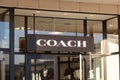 COACH shop entrance sign