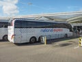 Coach Station in Stansted Royalty Free Stock Photo