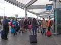 Coach Station in Stansted Royalty Free Stock Photo