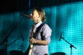 Radiohead in concert at Coachella Royalty Free Stock Photo