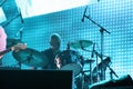 Radiohead in concert at Coachella Royalty Free Stock Photo