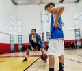 Coaching Basketball Sport Athlete Exercise Game Concept