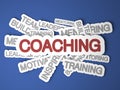 Coaching Concept. Royalty Free Stock Photo