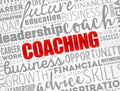 Coaching - form of development in which an experienced person supports a learner in achieving a specific personal or professional