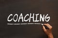 Coaching Word Concept Royalty Free Stock Photo