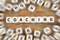 Coaching and mentoring education training workshop learning semi Royalty Free Stock Photo