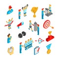 Coaching Sport Icon Isometric