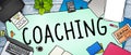 Coaching Training Mentor Teaching Coach Concept Royalty Free Stock Photo