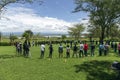 Coaching training to hotel staff about Lake Nakuru