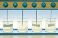 Coagulation test Jar test wastewater from industry plant