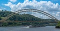 Coal barge on the Allegheny River