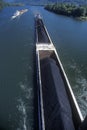 Coal Barges on the Kanawha River in Charleston, West Virginia