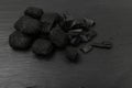 Coal Briquette, Pressed Charcoal Royalty Free Stock Photo