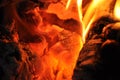 COAL FIRE Royalty Free Stock Photo