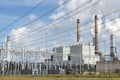 Coal-fired power plant Royalty Free Stock Photo