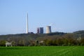 Coal fired power plant Royalty Free Stock Photo
