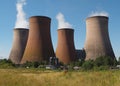 Coal fired power station Royalty Free Stock Photo