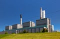 Coal fueled electricity power plant generation station building