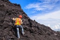 Coal geologist Royalty Free Stock Photo