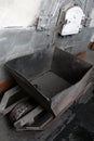 Coal hand cart Royalty Free Stock Photo