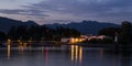 Coal Harbour at twilight Royalty Free Stock Photo