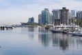 Coal Harbour in Vancouver Royalty Free Stock Photo