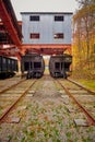 Coal Hopper Cars at Blue Heron Mining Community, KY