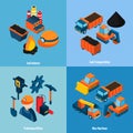 Coal Industry Isometric