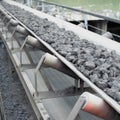 coal loading, Banovica, Bosnia and Hercegovina Royalty Free Stock Photo