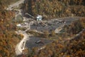 A coal mine, Appalachia, America Royalty Free Stock Photo