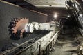 Coal mine excavator Royalty Free Stock Photo
