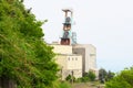 Coal mine ruins in Ikeshima, Nagasaki, Japan Royalty Free Stock Photo