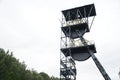 Coal mine shaft - elevator - Nowa Ruda, Poland Royalty Free Stock Photo