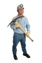 Coal Miner With Pickaxe 1 Royalty Free Stock Photo