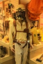 Coal miner`s personal protective equipment on a mannequin