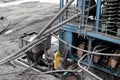 Coal Mining and processing in South Africa Royalty Free Stock Photo