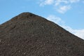 Coal pile Royalty Free Stock Photo