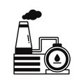 coal plant Vector Icon which can easily modify or edit