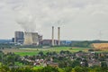 Coal power plant Royalty Free Stock Photo