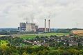 Coal power plant Royalty Free Stock Photo