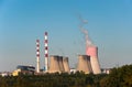 Coal power plant. Royalty Free Stock Photo