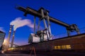 Coal powered plant Royalty Free Stock Photo