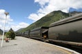 Coal Train in New Zealand Royalty Free Stock Photo