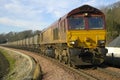 Coal train and railway at Culross Royalty Free Stock Photo