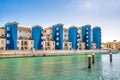 Coaling Island Boat Harbour and Buildings in Gibraltar Royalty Free Stock Photo