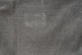 Coarse dark grey fabric textile texture background Royalty Free Stock Photo