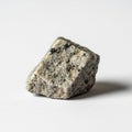 Coarse-grained structure typical of igneous rocks. Its rugged surface and Royalty Free Stock Photo