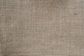 A coarse sackcloth made of hemp texture background Royalty Free Stock Photo