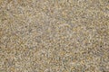 Coarse sand texture for background. Close up, top view Royalty Free Stock Photo